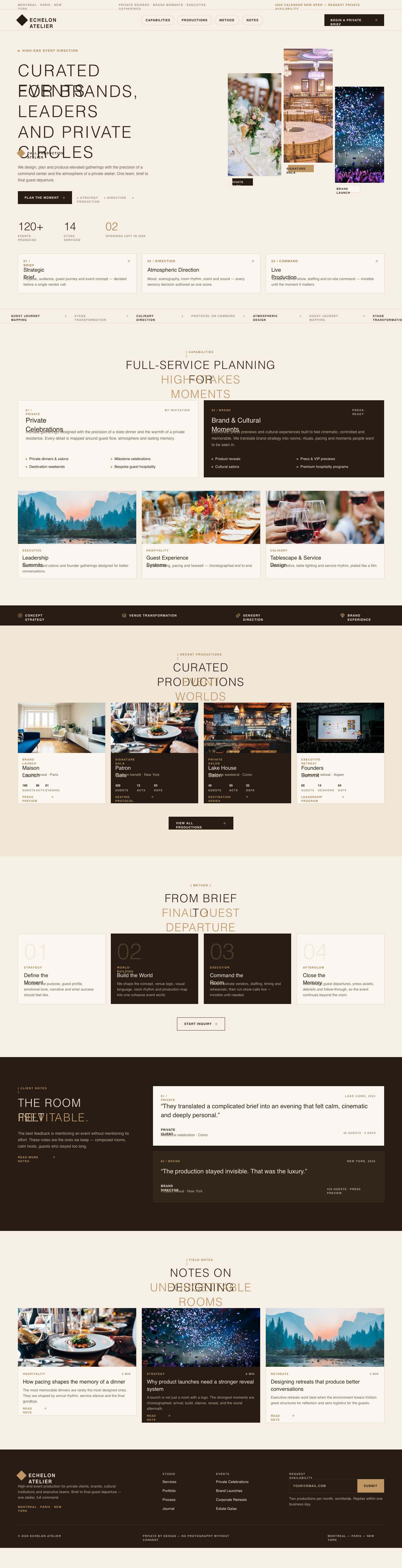 Echelon Atelier — Events — .gui preview