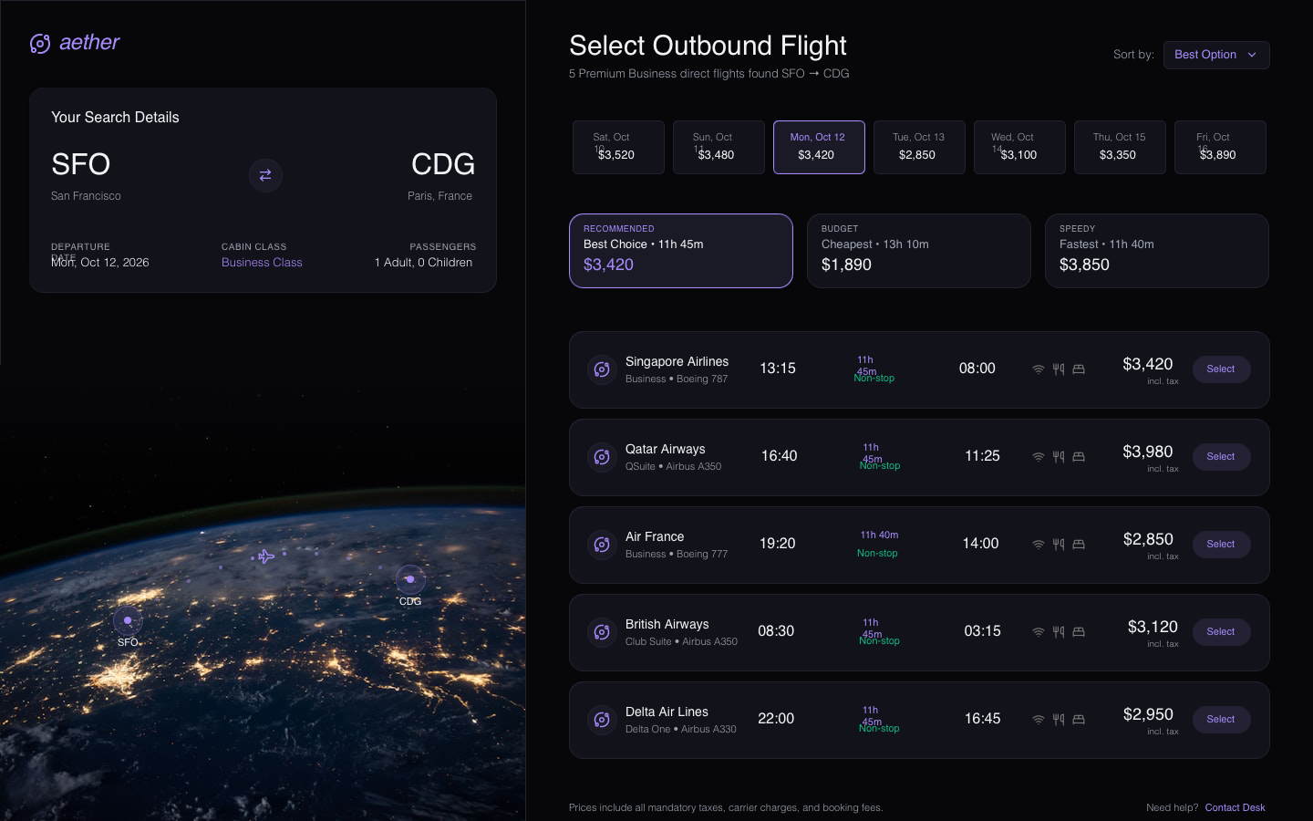 Flight Results — Desktop — .gui preview